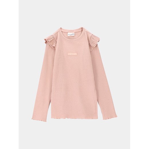 Coccodrillo Bluzka ZC3143101WGK Różowy Regular Fit ze sklepu MODIVO w kategorii Bluzki dziewczęce - zdjęcie 182757977