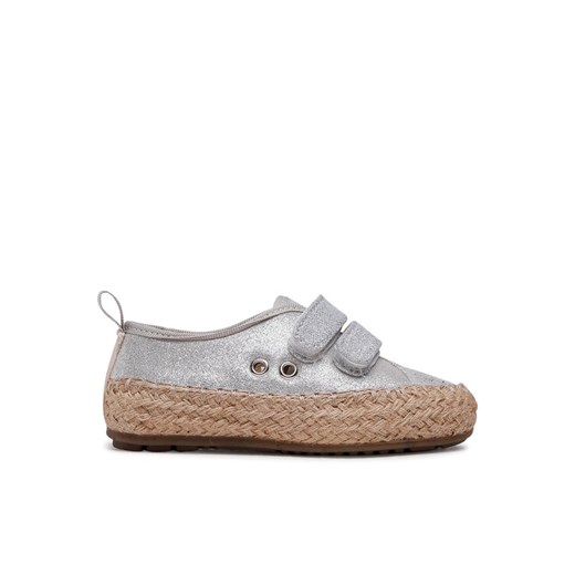 EMU Australia Espadryle Millner Metallic K12506 Srebrny ze sklepu MODIVO w kategorii Półbuty dziecięce - zdjęcie 182758079