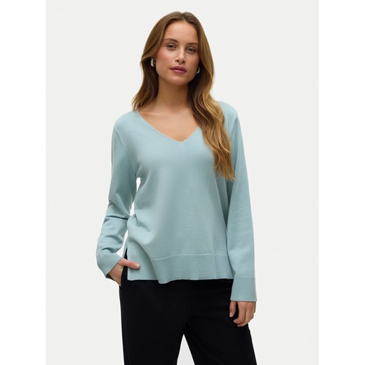 Vero Moda Bluzka Silje 10320451 Zielony Loose Fit ze sklepu MODIVO w kategorii Bluzki damskie - zdjęcie 182758116