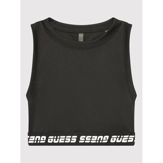 Guess Top J1BI39 MC03W Czarny Regular Fit ze sklepu MODIVO w kategorii Bluzki dziewczęce - zdjęcie 182758149