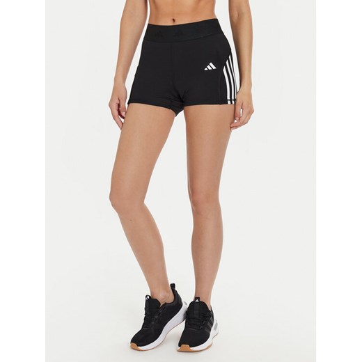 adidas Szorty sportowe Hyperglam IN9299 Czarny Slim Fit ze sklepu MODIVO w kategorii Szorty - zdjęcie 182758178