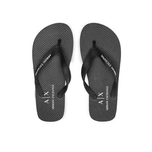 Armani Exchange Japonki XUQ002 XV676 00002 Czarny ze sklepu MODIVO w kategorii Klapki męskie - zdjęcie 182758216