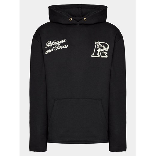 Redefined Rebel Bluza Branson 223144 Czarny Regular Fit ze sklepu MODIVO w kategorii Bluzy męskie - zdjęcie 182758225