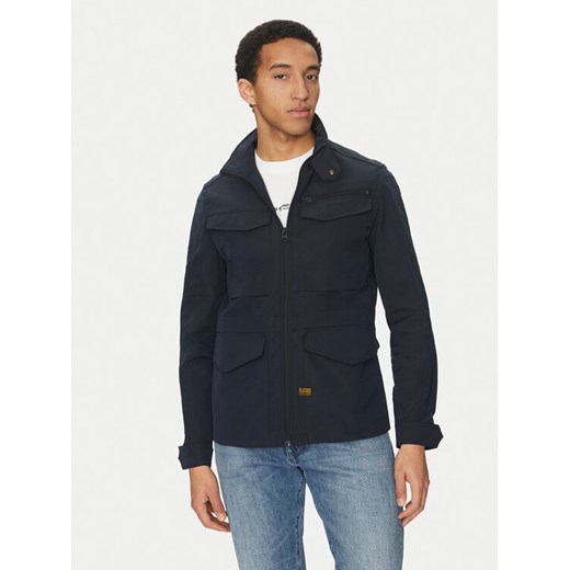 G-Star Raw Kurtka przejściowa Rovic D26117-D908 C742 Granatowy Regular Fit ze sklepu MODIVO w kategorii Kurtki męskie - zdjęcie 182758265