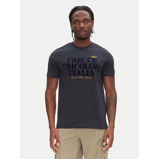 Aeronautica Militare T-Shirt 251TS2404J596 Granatowy Regular Fit ze sklepu MODIVO w kategorii T-shirty męskie - zdjęcie 182758269