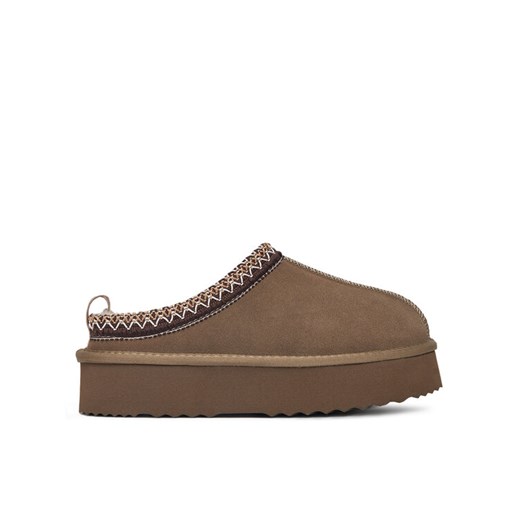 DeeZee Kapcie 0B780P-P Khaki ze sklepu MODIVO w kategorii Kapcie damskie - zdjęcie 182758275