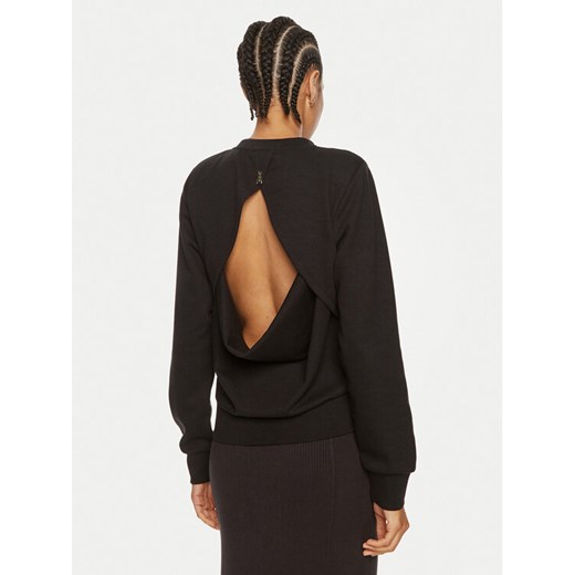 Patrizia Pepe Bluza 8M1618/J219-K103 Czarny Regular Fit ze sklepu MODIVO w kategorii Bluzy damskie - zdjęcie 182758305