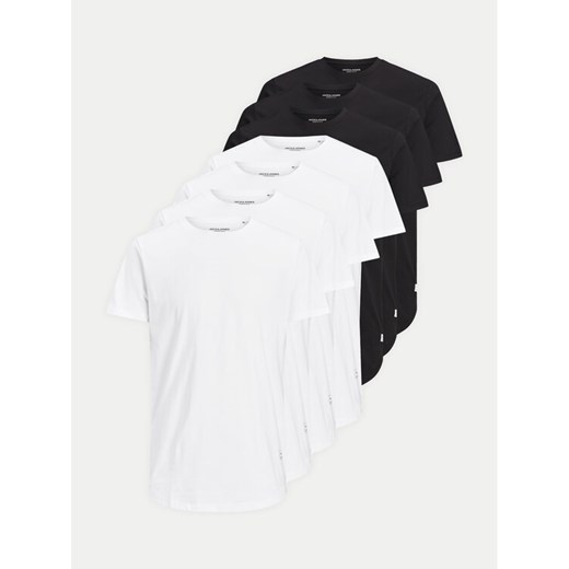 Jack&Jones Komplet 7 t-shirtów Noa 12195439 Kolorowy Long Line Fit ze sklepu MODIVO w kategorii T-shirty męskie - zdjęcie 182758319