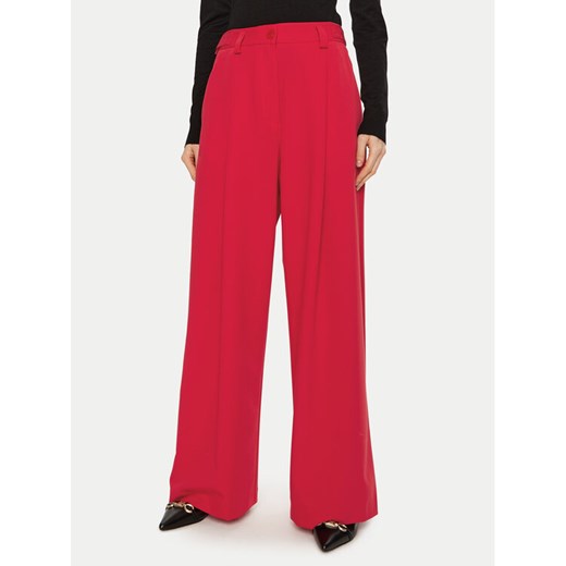 Imperial Spodnie palazzo P5B8IIC Czerwony Wide Leg ze sklepu MODIVO w kategorii Spodnie damskie - zdjęcie 182758376