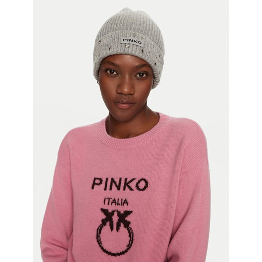 Pinko Czapka Serengeti Cuffia 104326 A27A I17 Szary ze sklepu MODIVO w kategorii Czapki zimowe damskie - zdjęcie 182758416