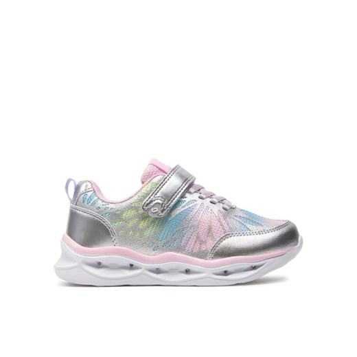 Leaf Sneakersy Malmen LMALM101P Srebrny ze sklepu MODIVO w kategorii Buty sportowe dziecięce - zdjęcie 182758475