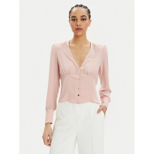 Liu Jo Bluzka CA4044 TS055 X0549 Różowy Regular Fit ze sklepu MODIVO w kategorii Bluzki damskie - zdjęcie 182758479