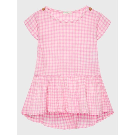 United Colors Of Benetton Sukienka codzienna 4GDKAV008 Różowy Regular Fit ze sklepu MODIVO w kategorii Sukienki niemowlęce - zdjęcie 182758536