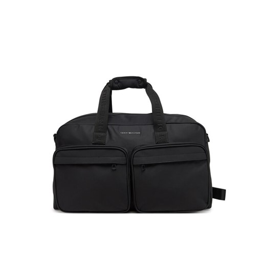 Tommy Hilfiger Torba Th Repreve Duffle AM0AM13362 Czarny ze sklepu MODIVO w kategorii Torby podróżne - zdjęcie 182758546
