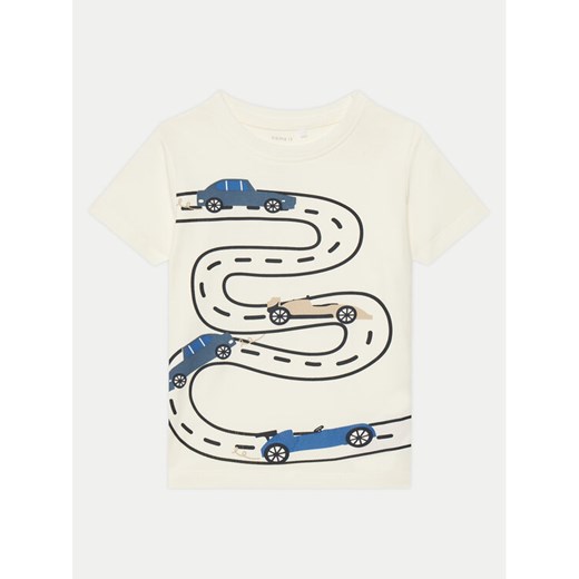 NAME IT T-Shirt Borris 13238894 Biały Regular Fit ze sklepu MODIVO w kategorii T-shirty chłopięce - zdjęcie 182758649
