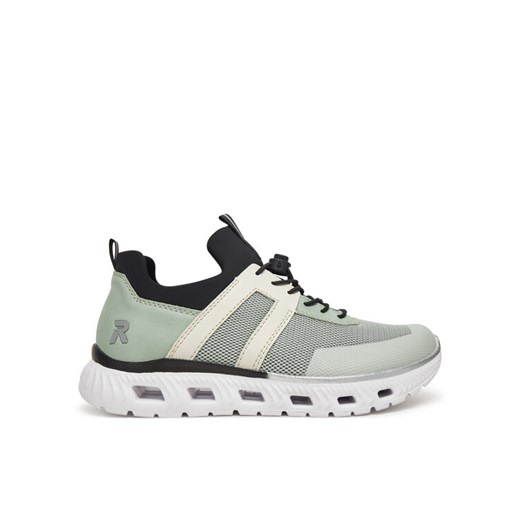 Rieker Sneakersy M6061-52 Zielony ze sklepu MODIVO w kategorii Buty sportowe damskie - zdjęcie 182758659