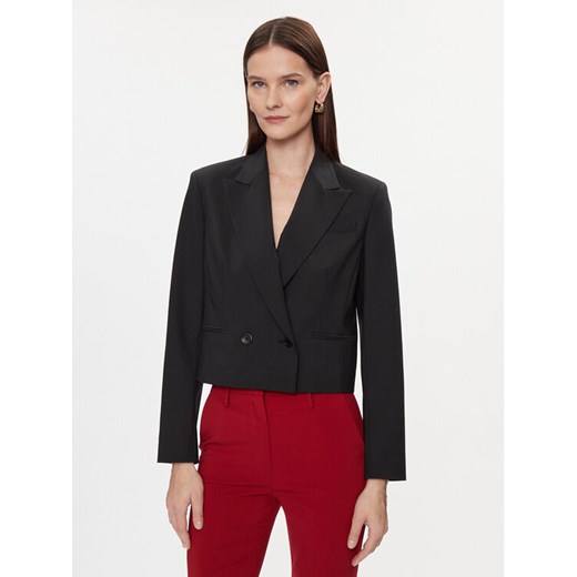 JOOP! Marynarka 30040036 Czarny Slim Fit ze sklepu MODIVO w kategorii Marynarki damskie - zdjęcie 182758689