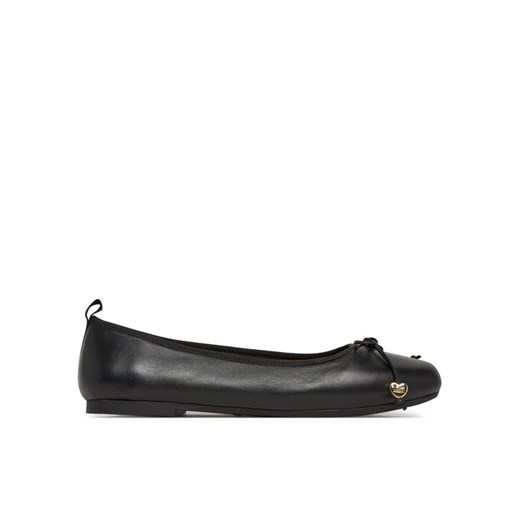 LOVE MOSCHINO Baleriny JA11051G0MIE0000 Czarny ze sklepu MODIVO w kategorii Balerinki - zdjęcie 182758768