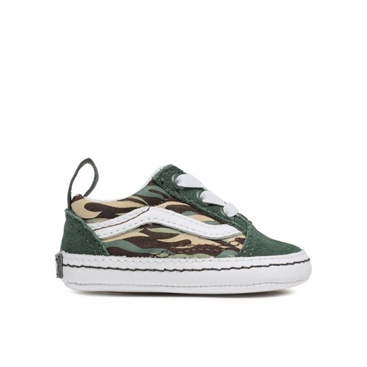 Vans Tenisówki In Old Skool Crib VN0A3U8KBGK1 Zielony ze sklepu MODIVO w kategorii Trampki dziecięce - zdjęcie 182758799