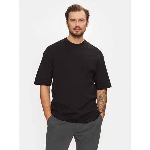 Jack&Jones T-Shirt Charge 12259975 Czarny Oversize ze sklepu MODIVO w kategorii T-shirty męskie - zdjęcie 182758809