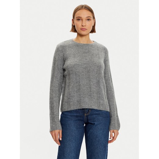 Mustang Sweter Lilly 1015414 Szary Regular Fit ze sklepu MODIVO w kategorii Swetry damskie - zdjęcie 182758817