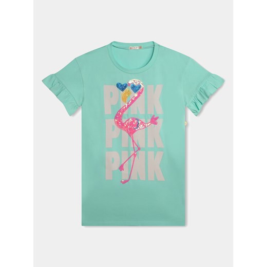 Billieblush Sukienka letnia U20186 Zielony Regular Fit ze sklepu MODIVO w kategorii Sukienki dziewczęce - zdjęcie 182758827