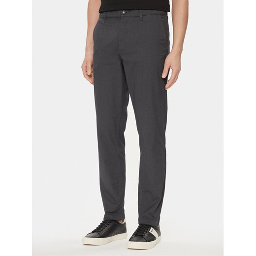Boss Chinosy 50511594 Szary Slim Fit ze sklepu MODIVO w kategorii Spodnie męskie - zdjęcie 182758845