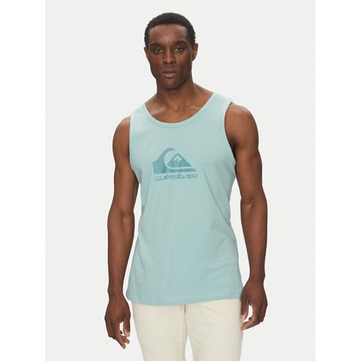 Quiksilver Tank top EQYZT08041 Turkusowy Regular Fit Quiksilver M MODIVO