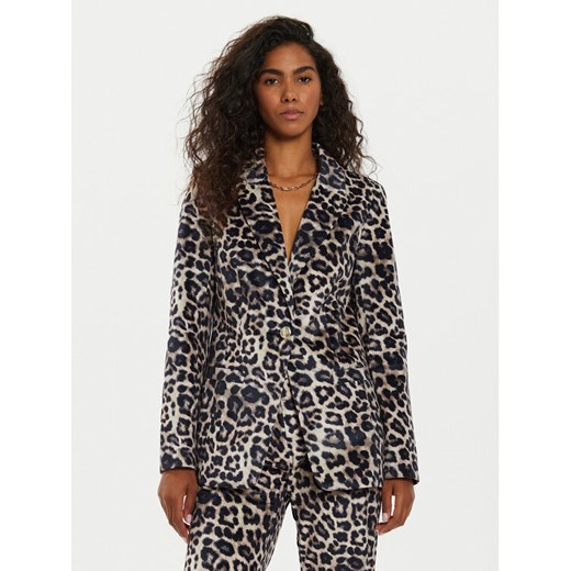 Marciano Guess Marynarka 4BGN0 57220A Brązowy Regular Fit ze sklepu MODIVO w kategorii Marynarki damskie - zdjęcie 182758876