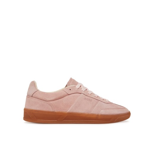 BOSS Sneakersy Brenta 50536645 Różowy ze sklepu MODIVO w kategorii Buty sportowe damskie - zdjęcie 182758897