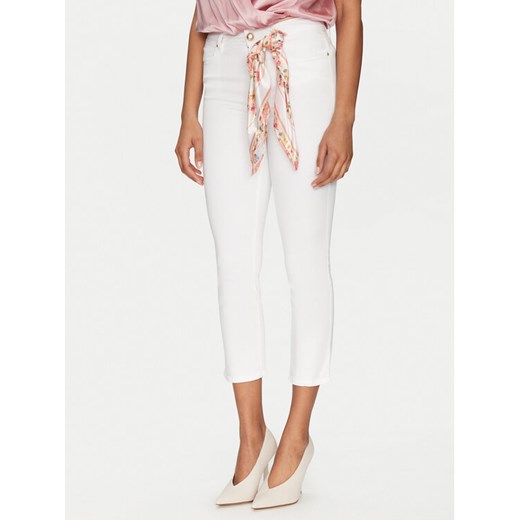 Guess Jeansy W5GA91 W93CM Biały Skinny Fit ze sklepu MODIVO w kategorii Jeansy damskie - zdjęcie 182758908