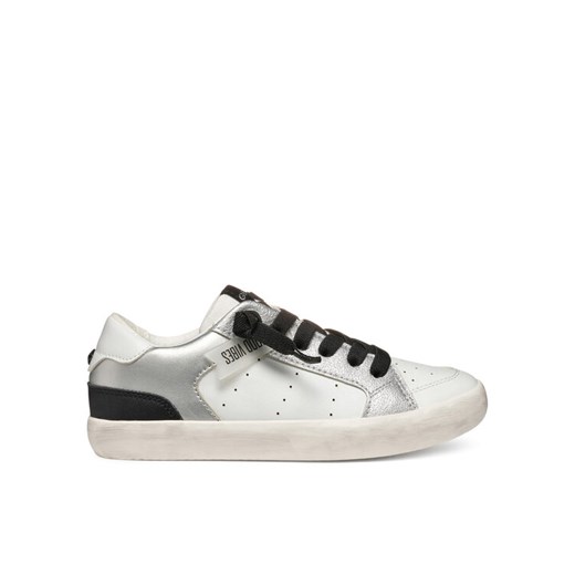 Geox Sneakersy J Gisli J554NA 054AJ C0007 M Biały ze sklepu MODIVO w kategorii Buty sportowe dziecięce - zdjęcie 182758916