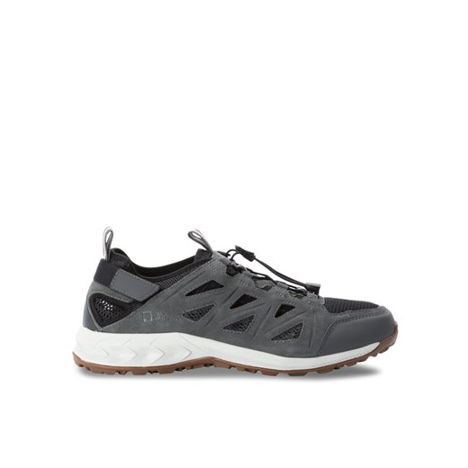 Jack Wolfskin Trekkingi Woodland 2 Hybrid Low 4051301 Szary ze sklepu MODIVO w kategorii Buty trekkingowe męskie - zdjęcie 182758928