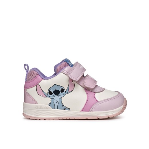 Geox Sneakersy B Rishon Girl B460LA 000BC C0406 Biały ze sklepu MODIVO w kategorii Buty sportowe dziecięce - zdjęcie 182758947