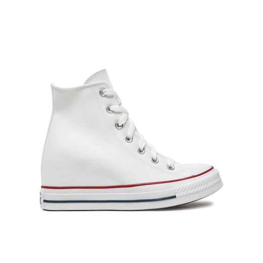 Converse Trampki Chuck Taylor All Star Wedge Platform A11908C Biały ze sklepu MODIVO w kategorii Trampki damskie - zdjęcie 182758977