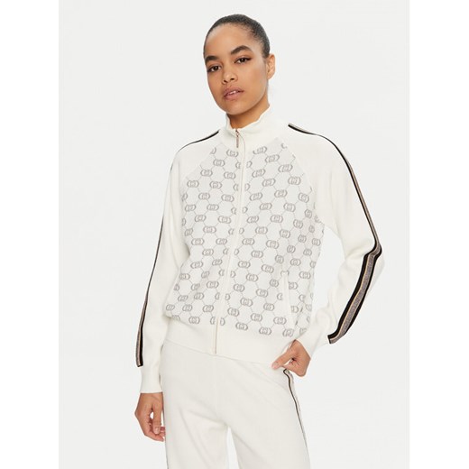 Liu Jo Sport Kardigan TF4224 MS63L Biały Regular Fit ze sklepu MODIVO w kategorii Swetry damskie - zdjęcie 182758987