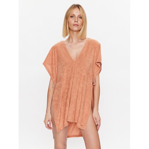 Roxy Sukienka plażowa ERJX603339 Pomarańczowy Relaxed Fit ze sklepu MODIVO w kategorii Odzież plażowa - zdjęcie 182758999