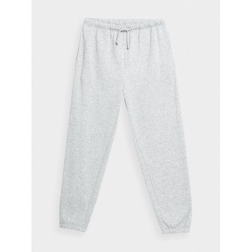 Outhorn Spodnie dresowe OTHAW23TTROM444 Szary Regular Fit ze sklepu MODIVO w kategorii Spodnie męskie - zdjęcie 182759005