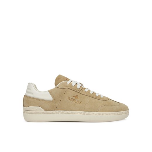 REPLAY Sneakersy GMSD7 .000.C0003L Beżowy ze sklepu MODIVO w kategorii Buty sportowe męskie - zdjęcie 182759106
