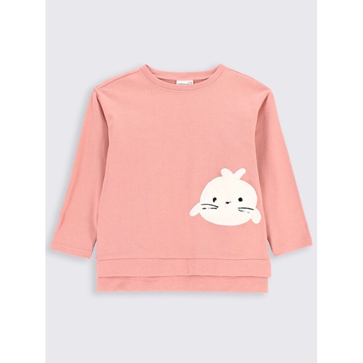 Coccodrillo Bluza ZC2132901WIK Różowy Regular Fit ze sklepu MODIVO w kategorii Bluzy dziewczęce - zdjęcie 182759248
