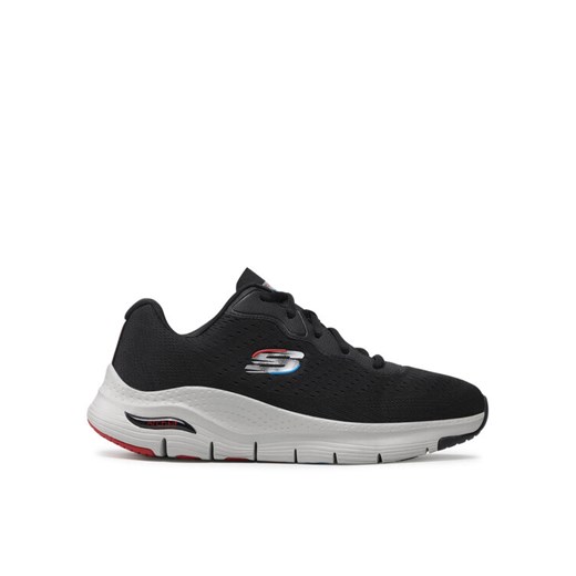 Skechers Sneakersy Infinity Cool 232303/BLK Czarny ze sklepu MODIVO w kategorii Buty sportowe męskie - zdjęcie 182759265