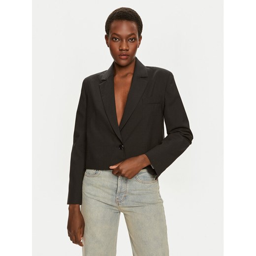 MAX&Co. Marynarka Giada 2426046012200 Czarny Regular Fit ze sklepu MODIVO w kategorii Marynarki damskie - zdjęcie 182759268