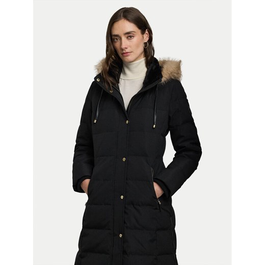 LAUREN RALPH LAUREN Kurtka puchowa 297957509001 Czarny Regular Fit ze sklepu MODIVO w kategorii Kurtki damskie - zdjęcie 182759299