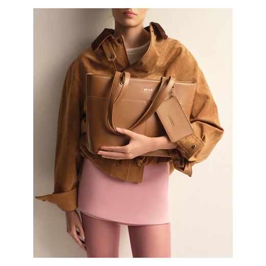 MEXX Torebka MEXX-S-003-07 Brązowy ze sklepu MODIVO w kategorii Torby Shopper bag - zdjęcie 182759305