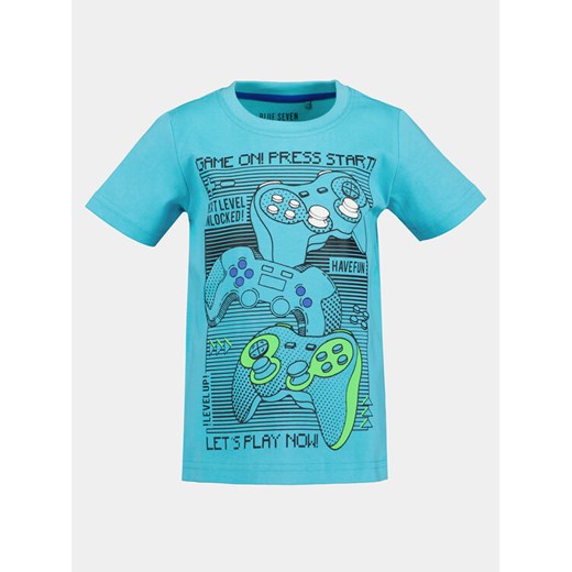 Blue Seven T-Shirt 802305 X Niebieski Regular Fit ze sklepu MODIVO w kategorii T-shirty chłopięce - zdjęcie 182759636