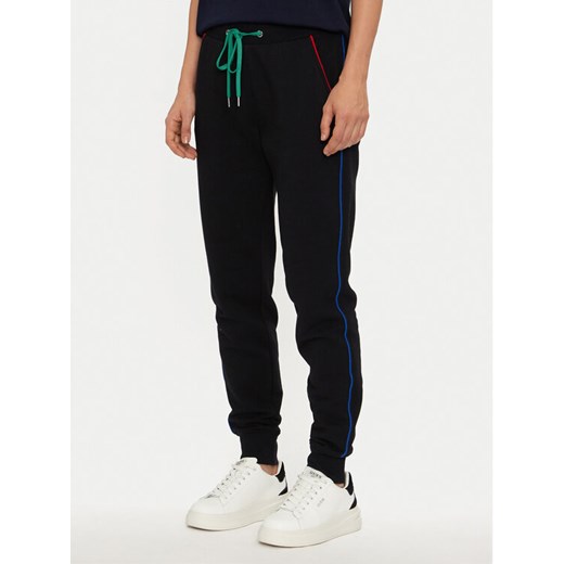 United Colors Of Benetton Spodnie dresowe 3J68DF010 Czarny Regular Fit ze sklepu MODIVO w kategorii Spodnie damskie - zdjęcie 182759656