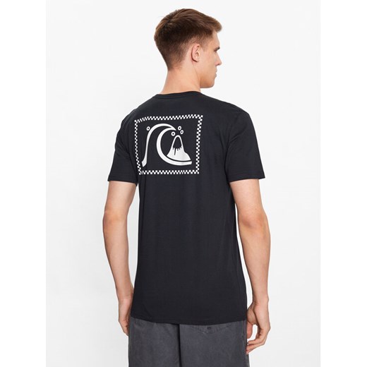 Quiksilver T-Shirt The Original EQYZT07239 Czarny Regular Fit ze sklepu MODIVO w kategorii T-shirty męskie - zdjęcie 182759715