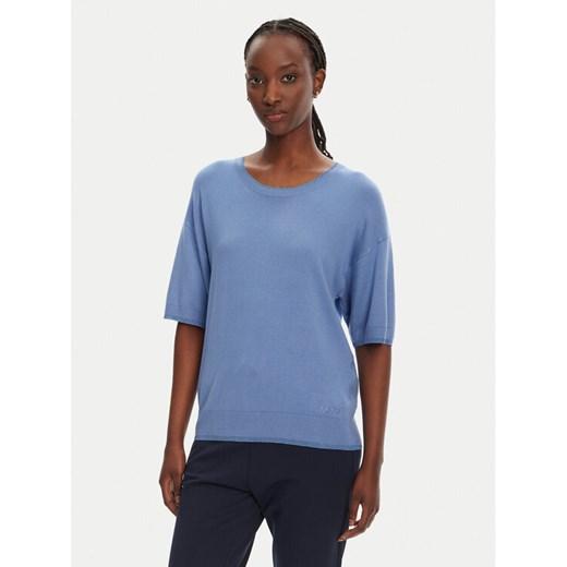 Liu Jo Sweter WA5383 MS49I Niebieski Regular Fit ze sklepu MODIVO w kategorii Swetry damskie - zdjęcie 182759719