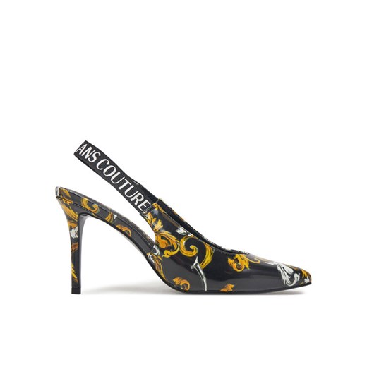 Versace Jeans Couture Sandały 78VA3S52 Czarny ze sklepu MODIVO w kategorii Sandały damskie - zdjęcie 182759726
