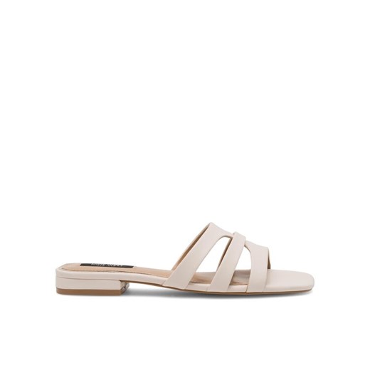 Nine West Klapki 123AL1207-1 Beżowy ze sklepu MODIVO w kategorii Klapki damskie - zdjęcie 182759747